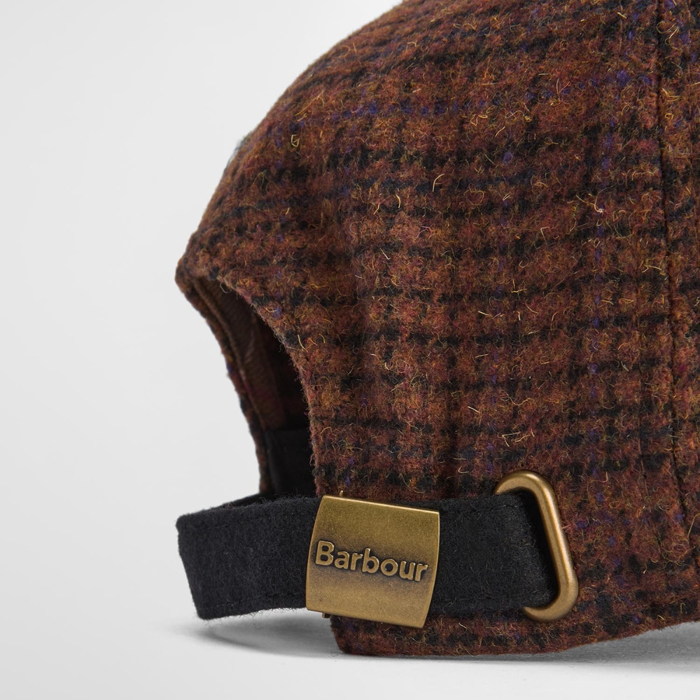 Casquette Clyde Cap Dark Brown - Barbour