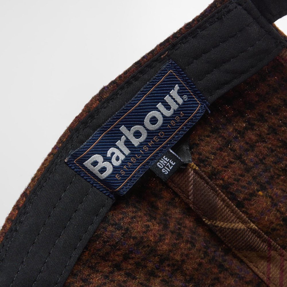 Casquette Clyde Cap Dark Brown - Barbour