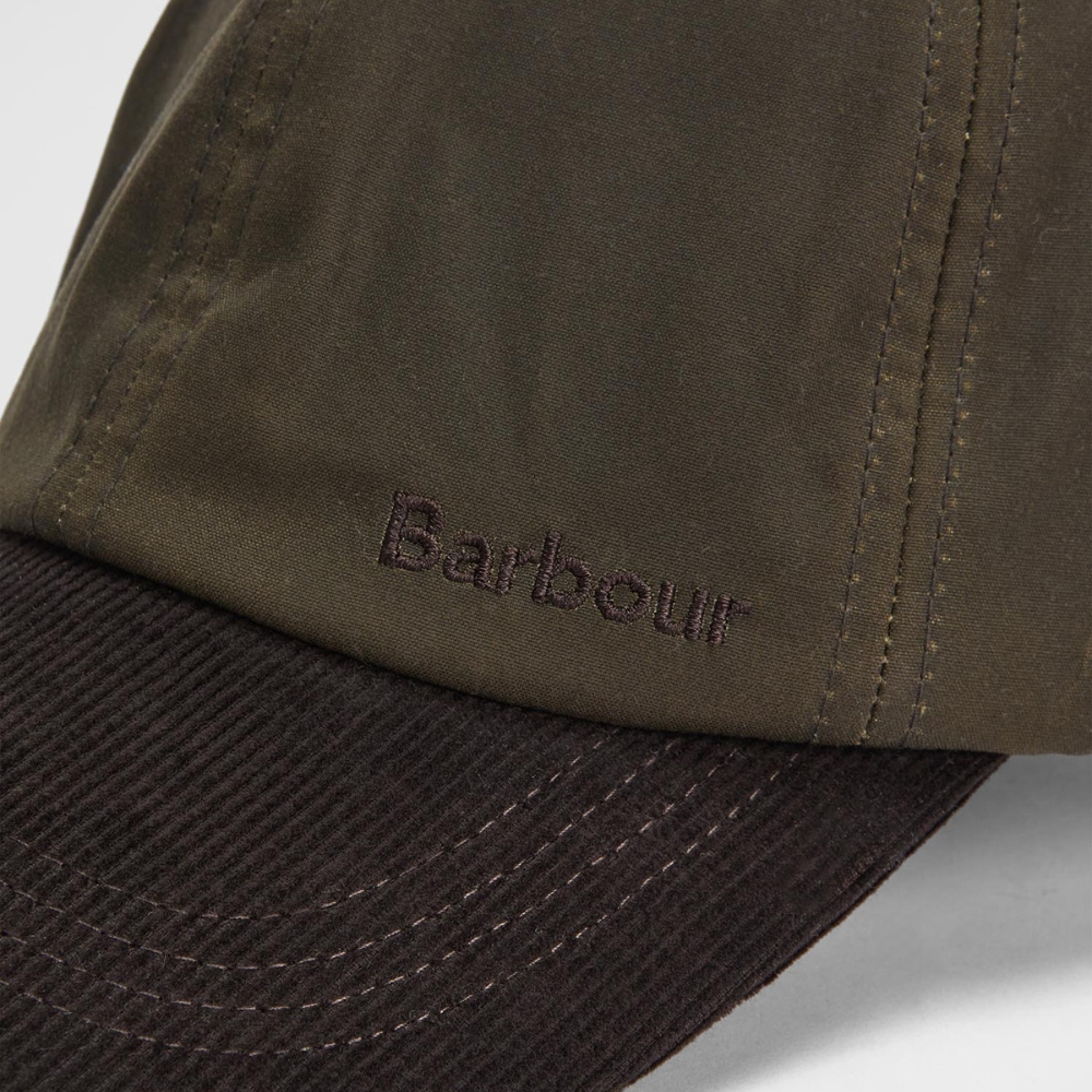 Casquette Ashby Olive Brun - Barbour