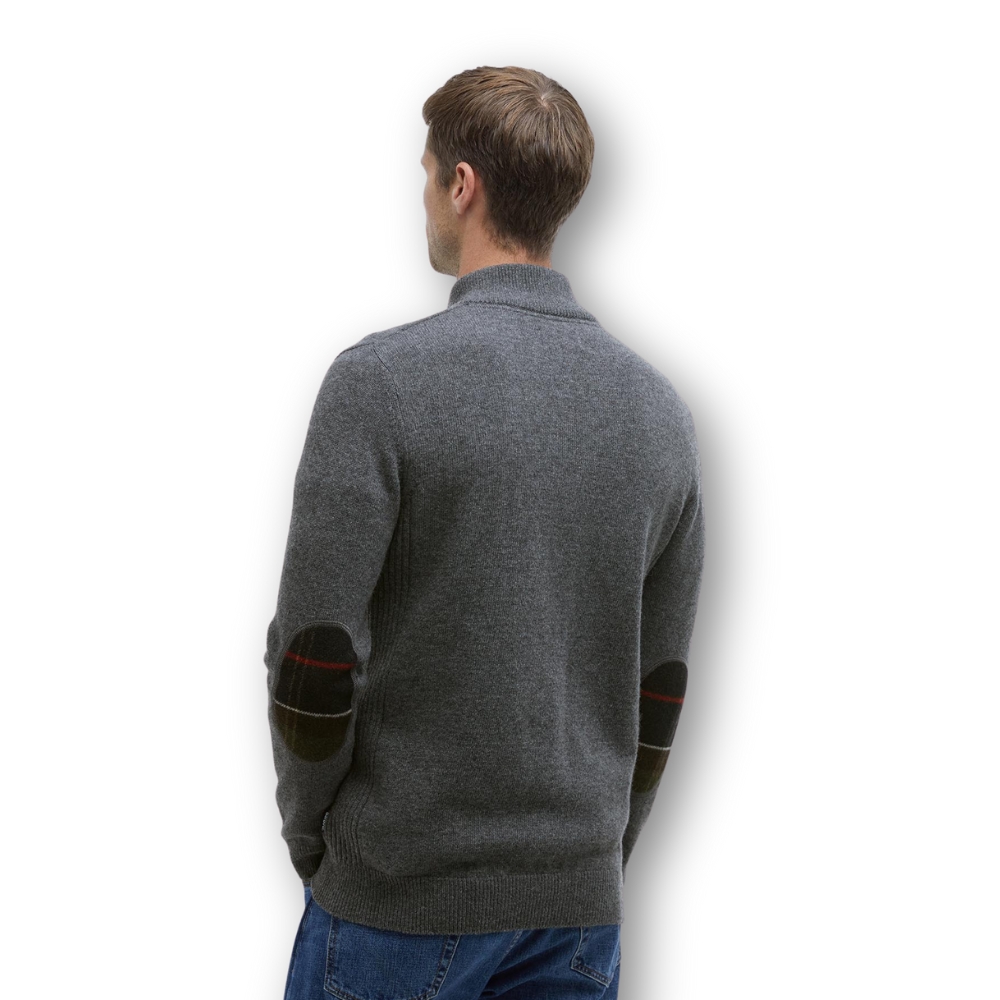 Pull Holden Half Zip Gris - Barbour