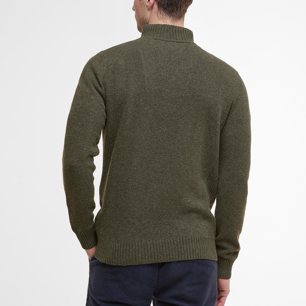 Pull Nelson Essential Half Zip Seaweed - Barbour