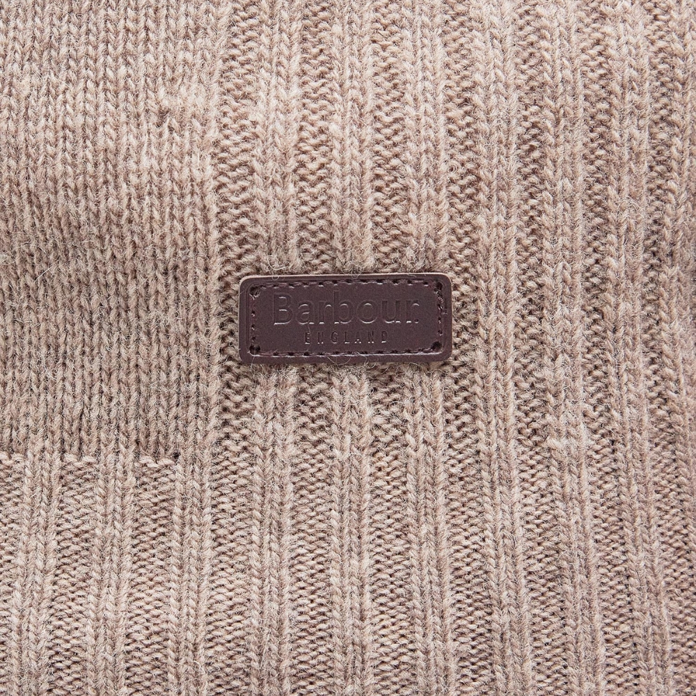 Pull Nelson Essential Half Zip Beige - Barbour