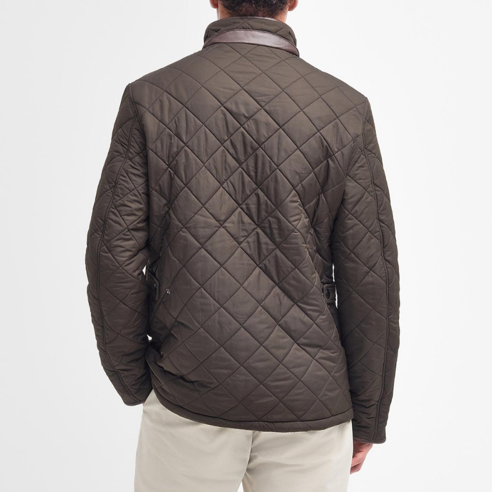 Veste Powell Quilted Jacket Olive - Barbour