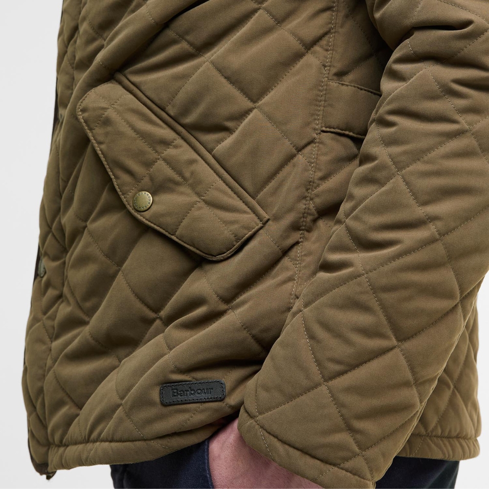 Veste matelasse Shoverler Quilted Jacket Clay - Barbour