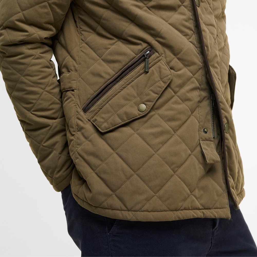 Veste matelasse Shoverler Quilted Jacket Clay - Barbour