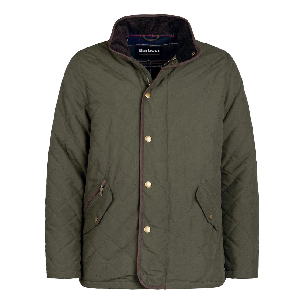 Veste matelasse Shoverler Quilted Jacket Olive - Barbour