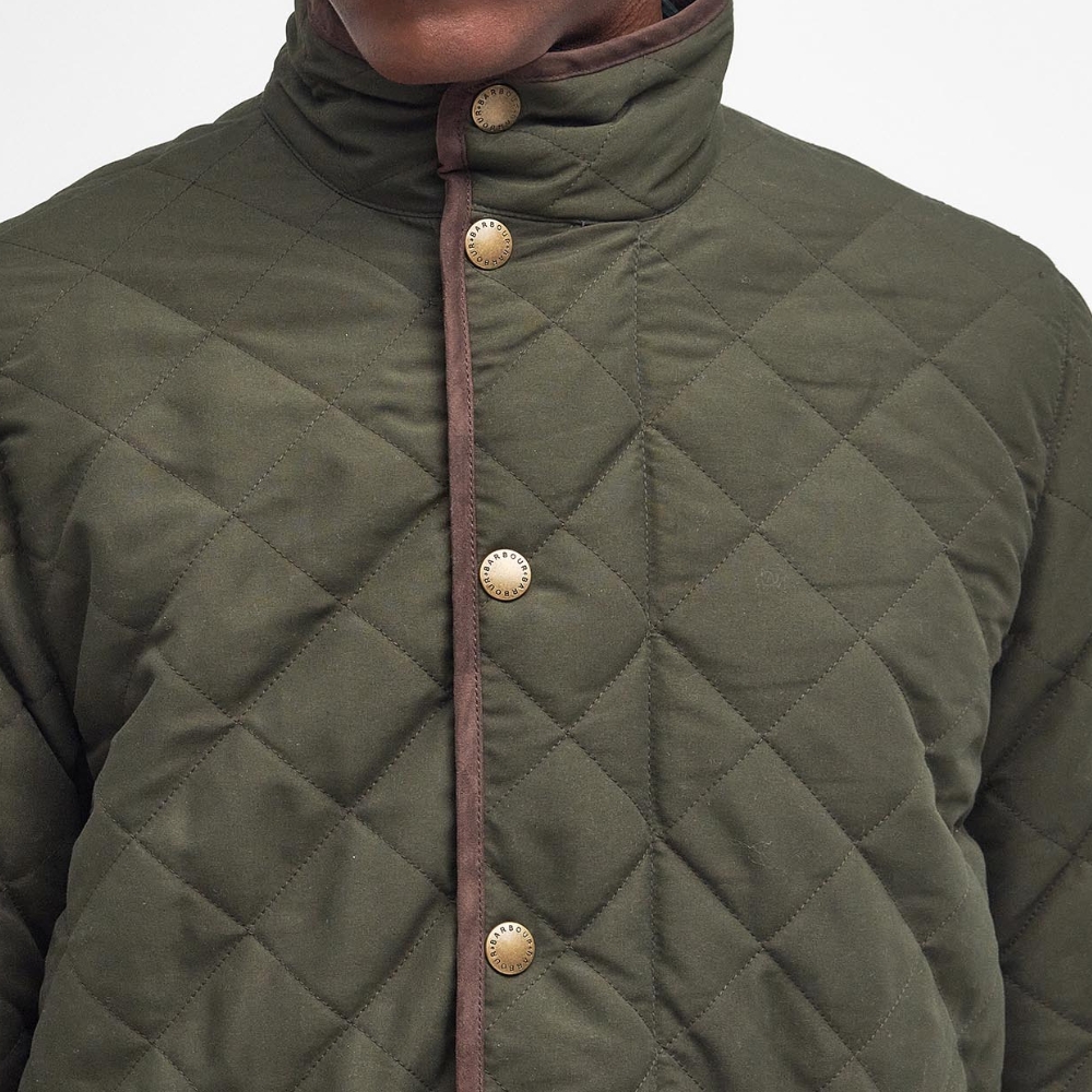 Veste matelasse Shoverler Quilted Jacket Olive - Barbour