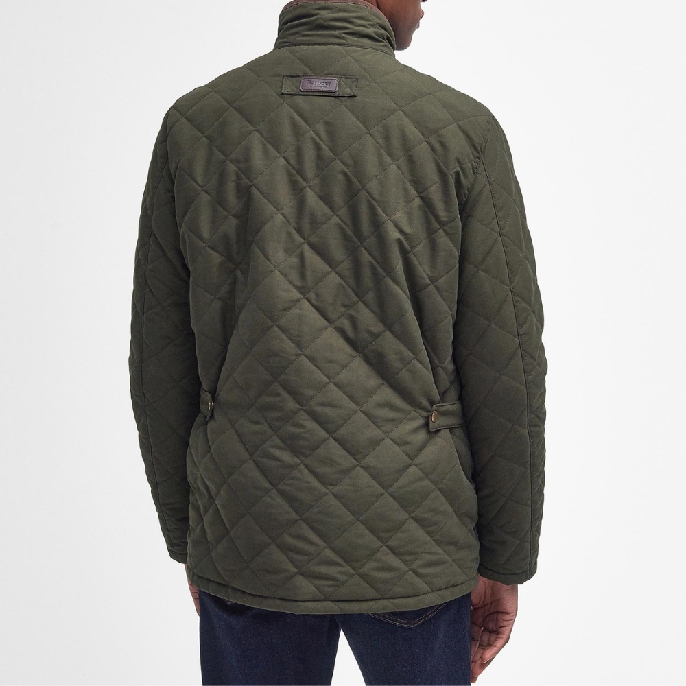 Veste matelasse Shoverler Quilted Jacket Olive - Barbour