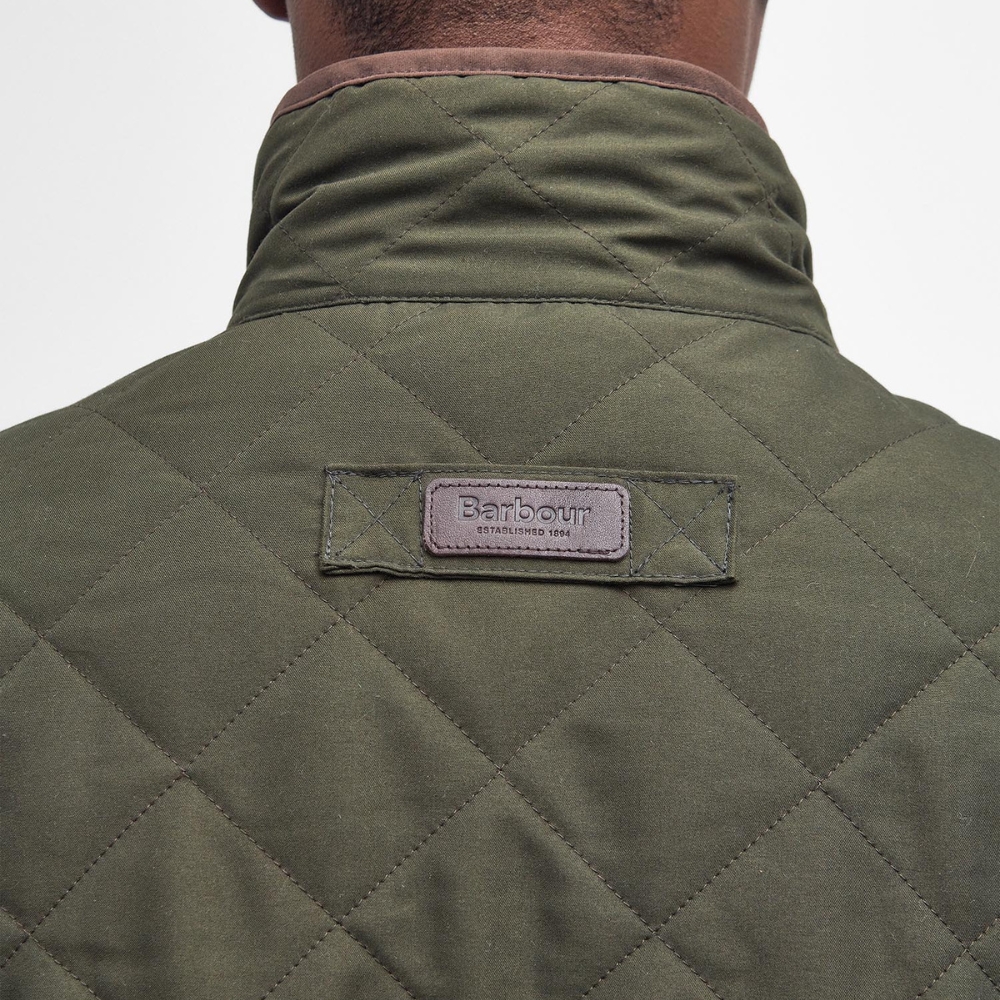 Veste matelasse Shoverler Quilted Jacket Olive - Barbour