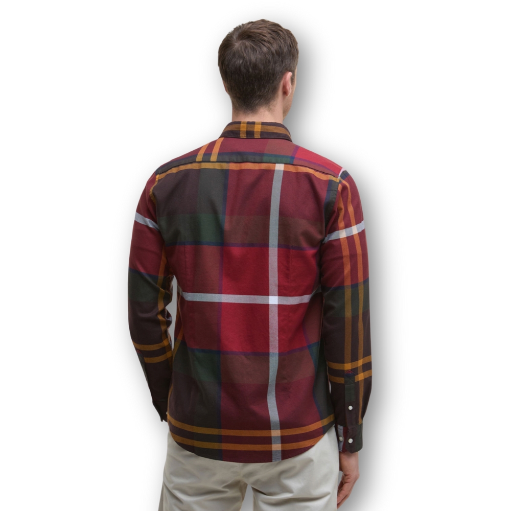 Chemise Dunoon Tailored Winterberry - Barbour