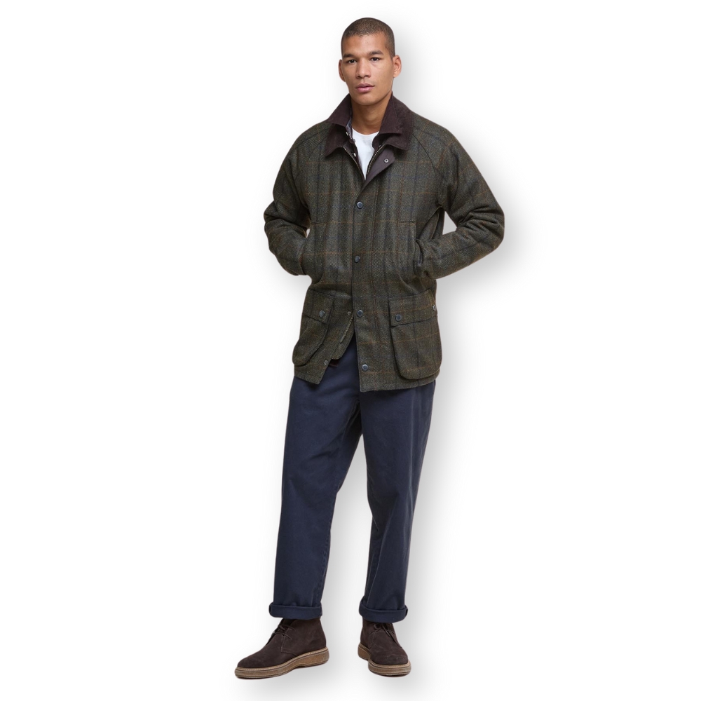 Veste en Tweed Bedale Check Wool - Barbour