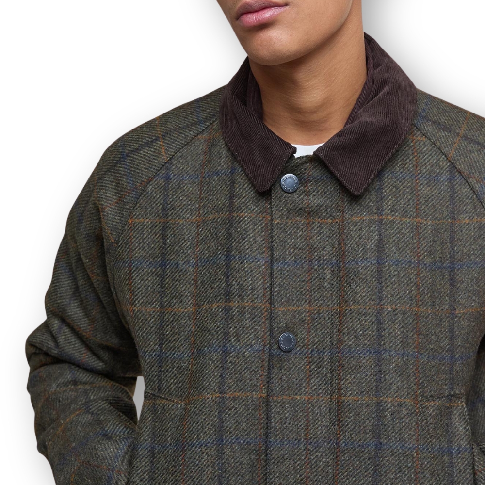 Veste en Tweed Bedale Check Wool - Barbour