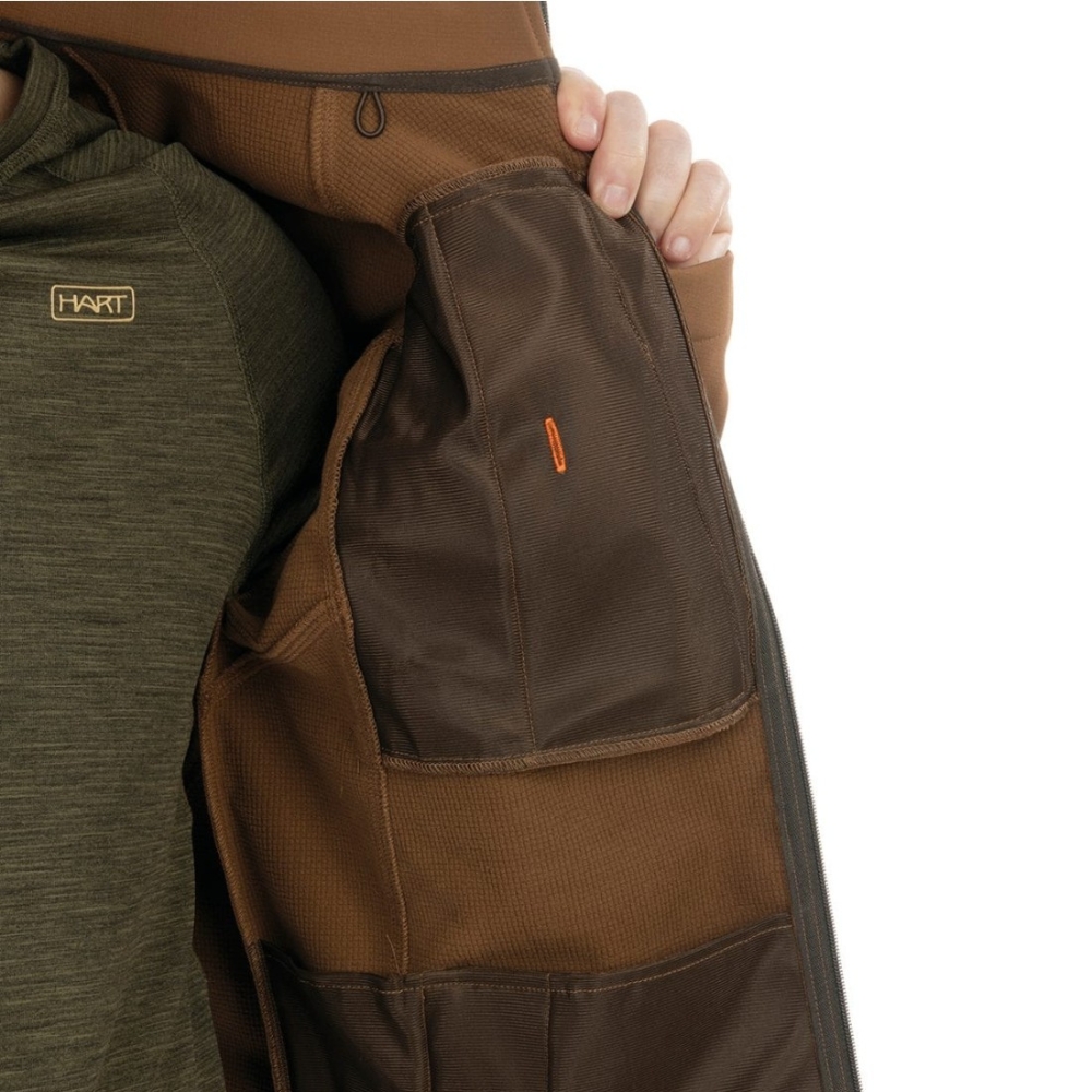 Veste Soft Shell Marron Egur - Hart