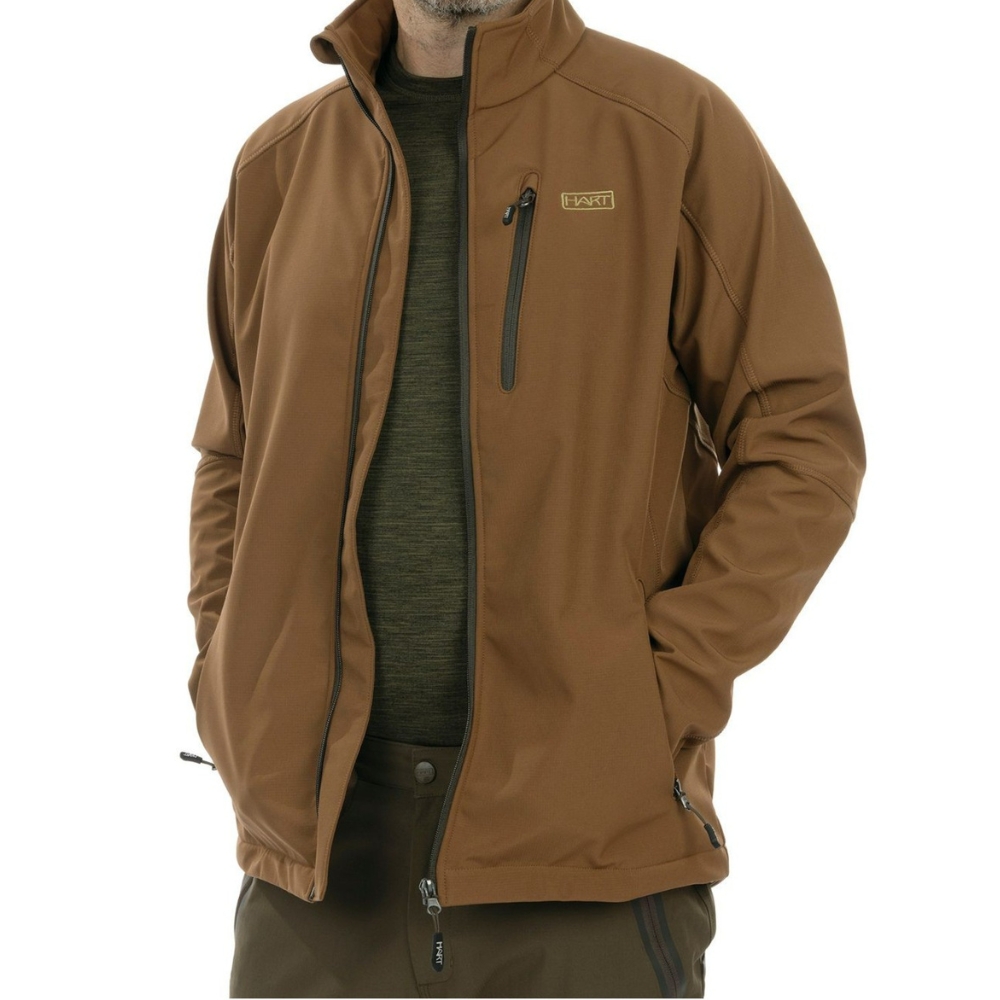 Veste Soft Shell Marron Egur - Hart