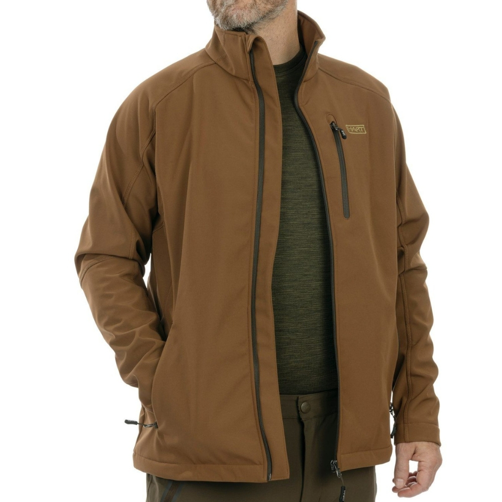 Veste Soft Shell Marron Egur - Hart