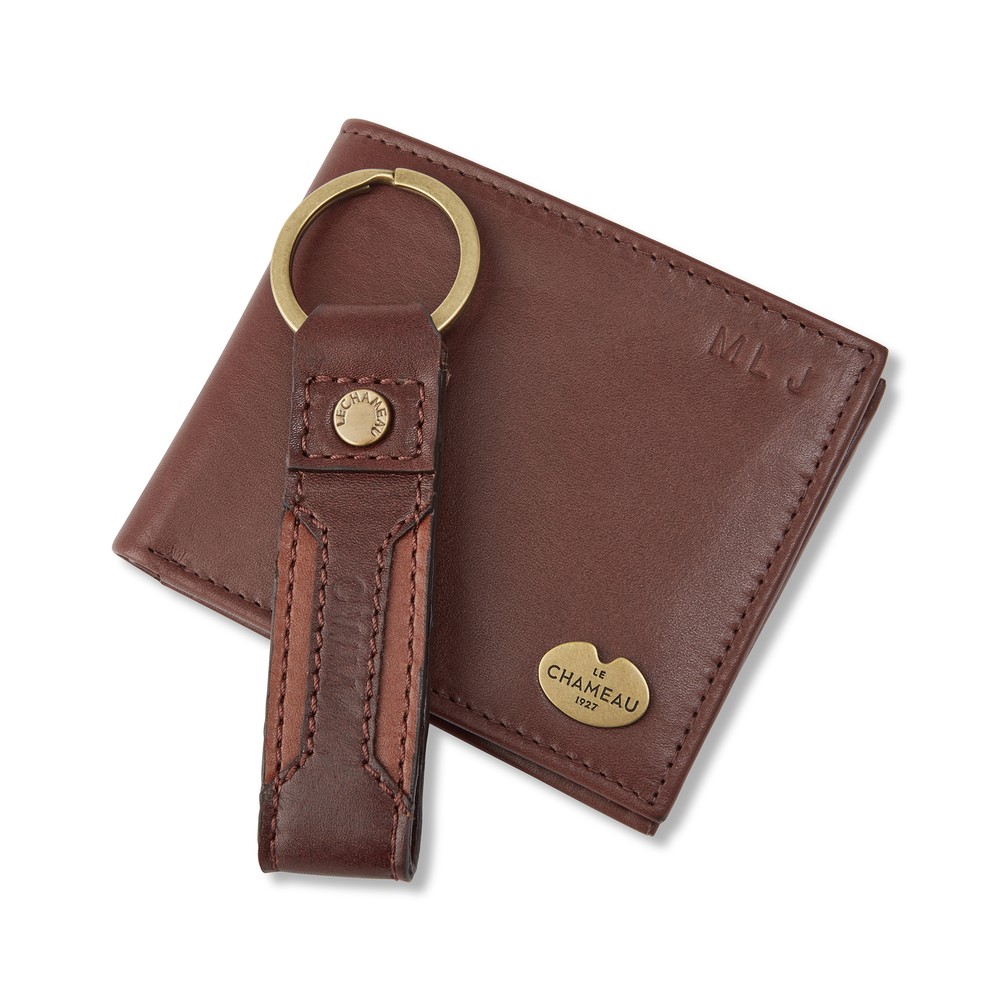 Coffret Cadeau / Portefeuille + Porte-cls - Le Chameau