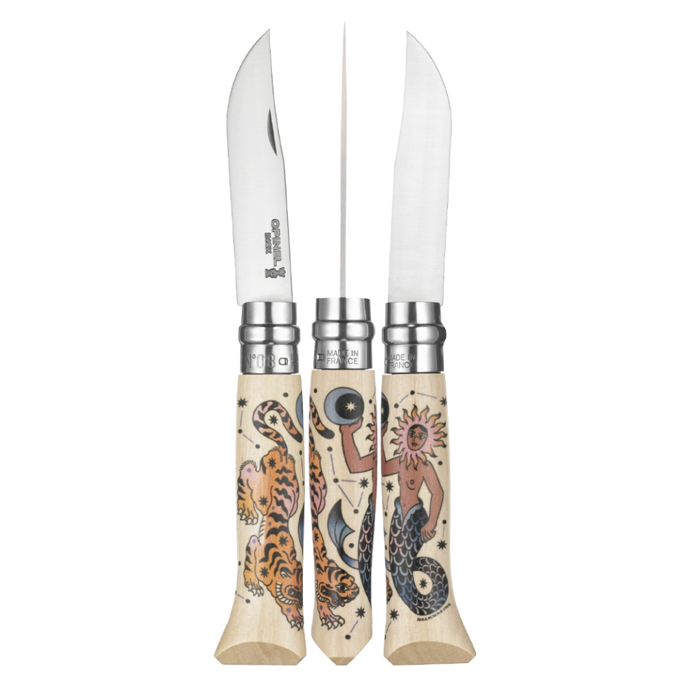 Opinel N 08 Cosmos Dalkhafine - Couteau Poche dition Limite