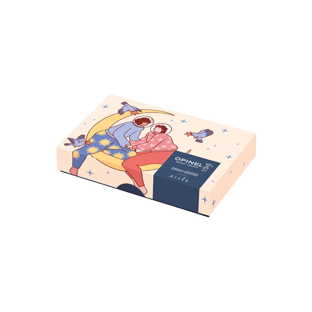 Opinel N 08 Cosmos Asile - Couteau Poche Srie Limite Numrote