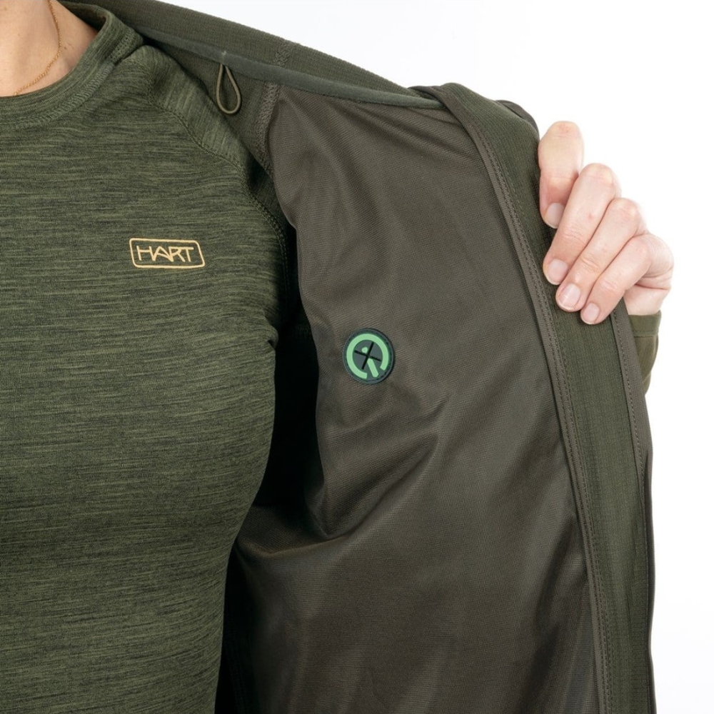 Veste de Chasse Femme HART STILK-HXT - Dark Olive