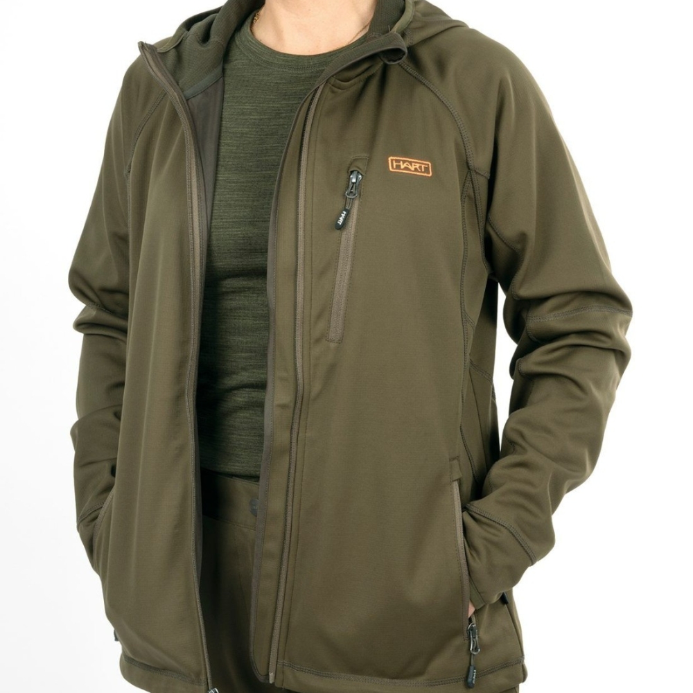 Veste de Chasse Femme HART STILK-HXT - Dark Olive