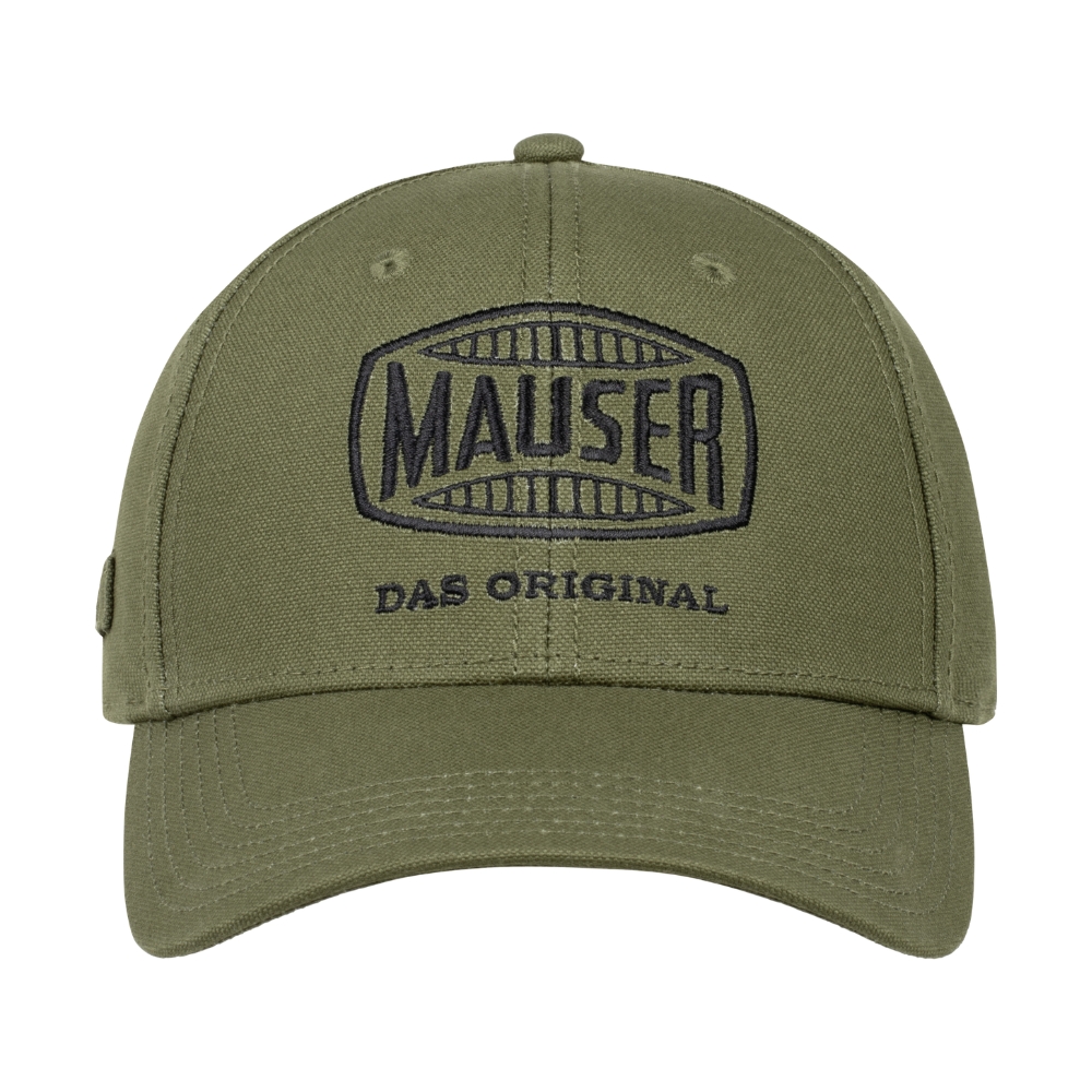 Casquette Logo Mauser en Toile Olive 