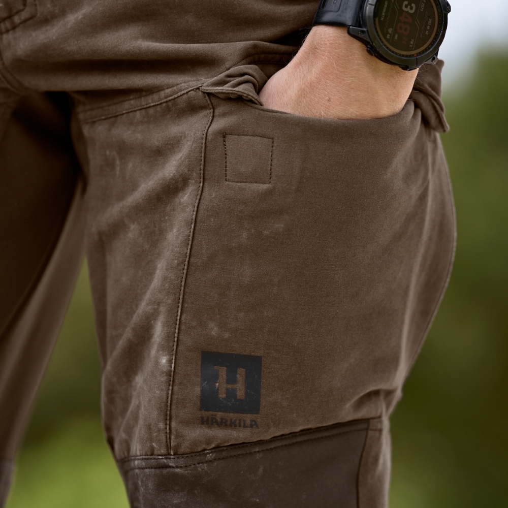 Pantalon Scandinavian Dark earth/Slate brown - H�rkila