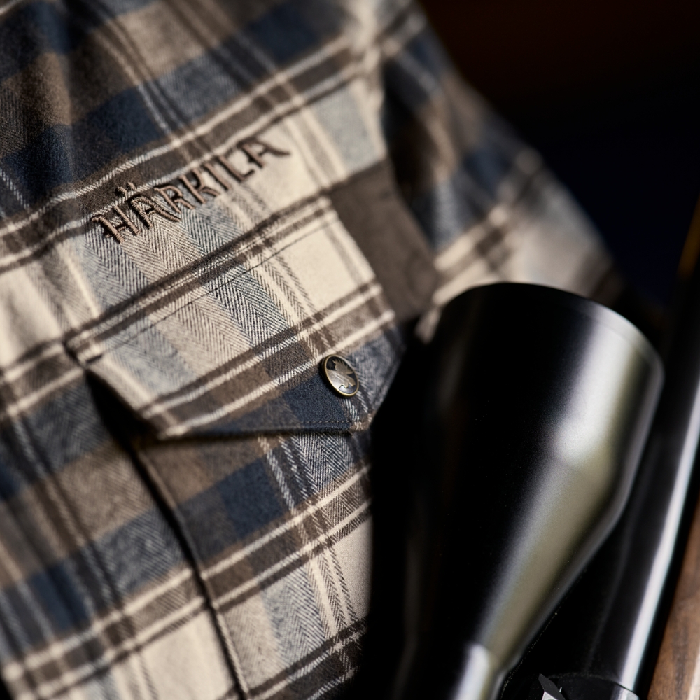 Chemise Aivak L/S Turkish coffee - H�rkila