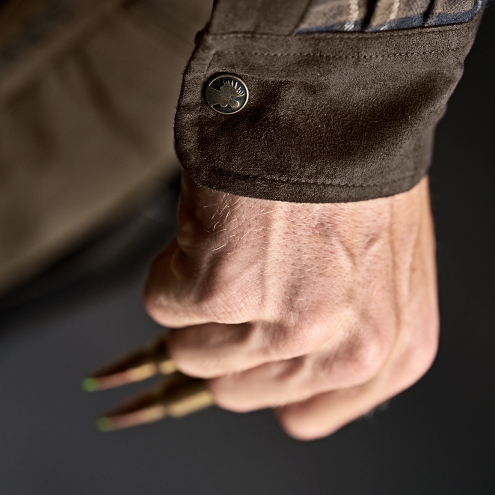 Chemise Aivak L/S Turkish coffee - H�rkila