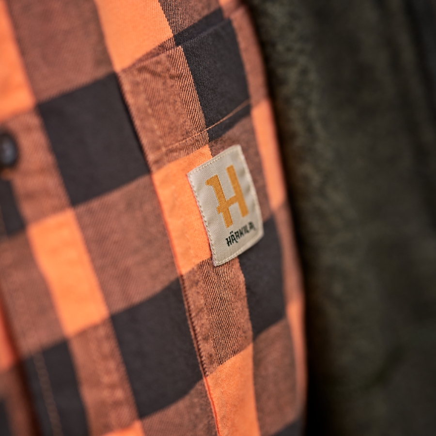 Chemise Scandinavian Mandarin Check - H�rkila