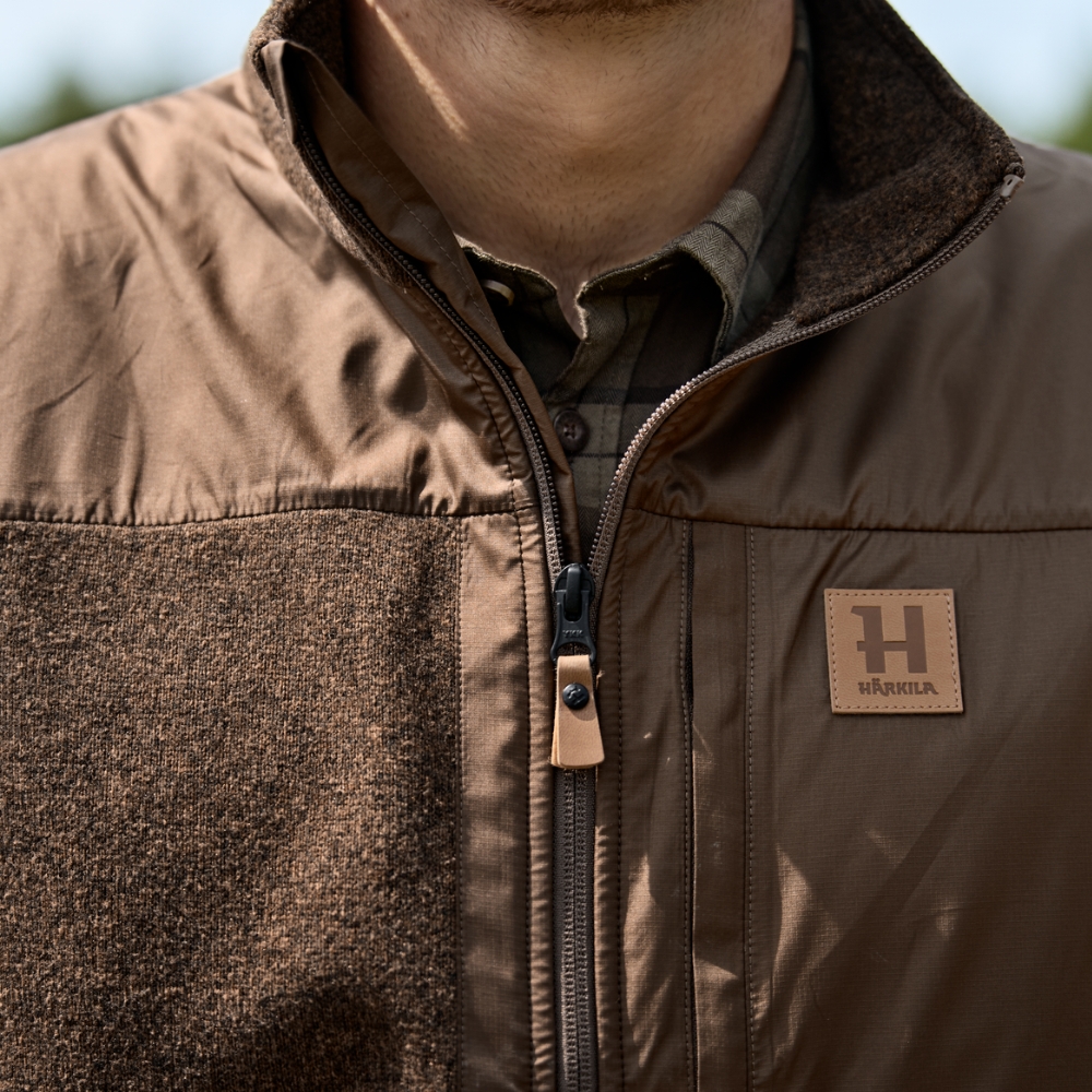 Gilet polaire Kalix Dark Earth - H�rkila