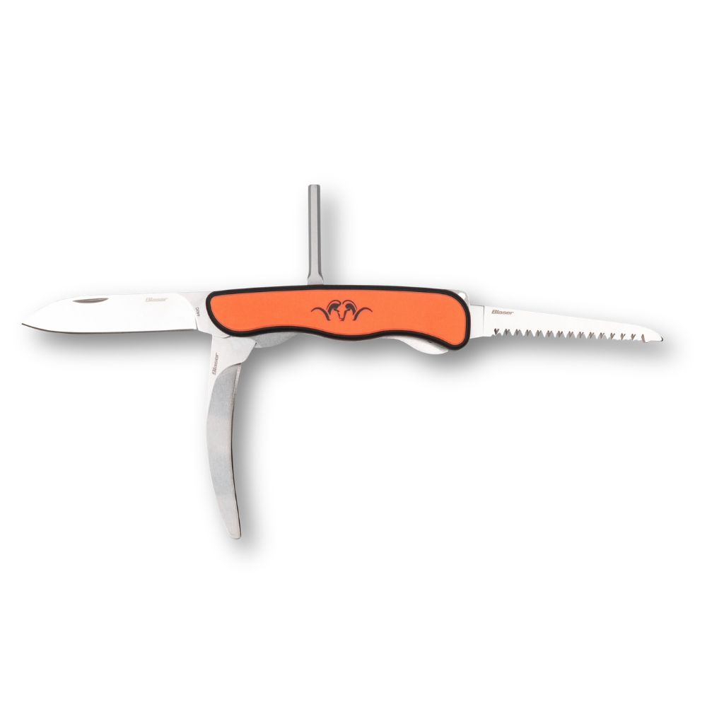 Couteau Multifonction (type couteau suisse) Orange - Blaser