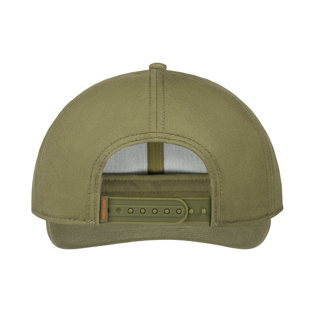 Casquette Blaser Argali Velcro - Dunkel Olive Respirante