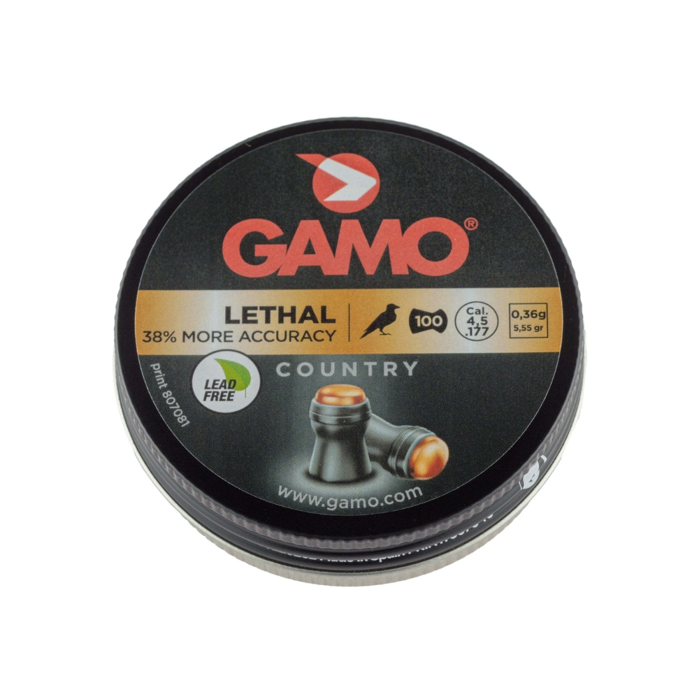 Plombs Gamo Lethal 4,5 mm (boite de 100) 