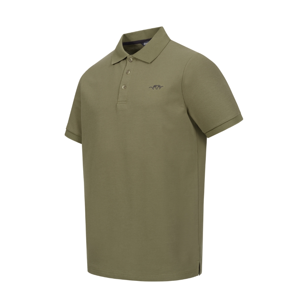Polo Homme Blaser Solid 25 - Vert Kaper Authentique