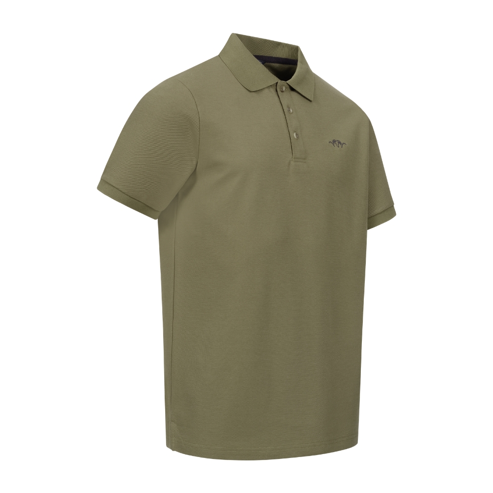 Polo Homme Blaser Solid 25 - Vert Kaper Authentique