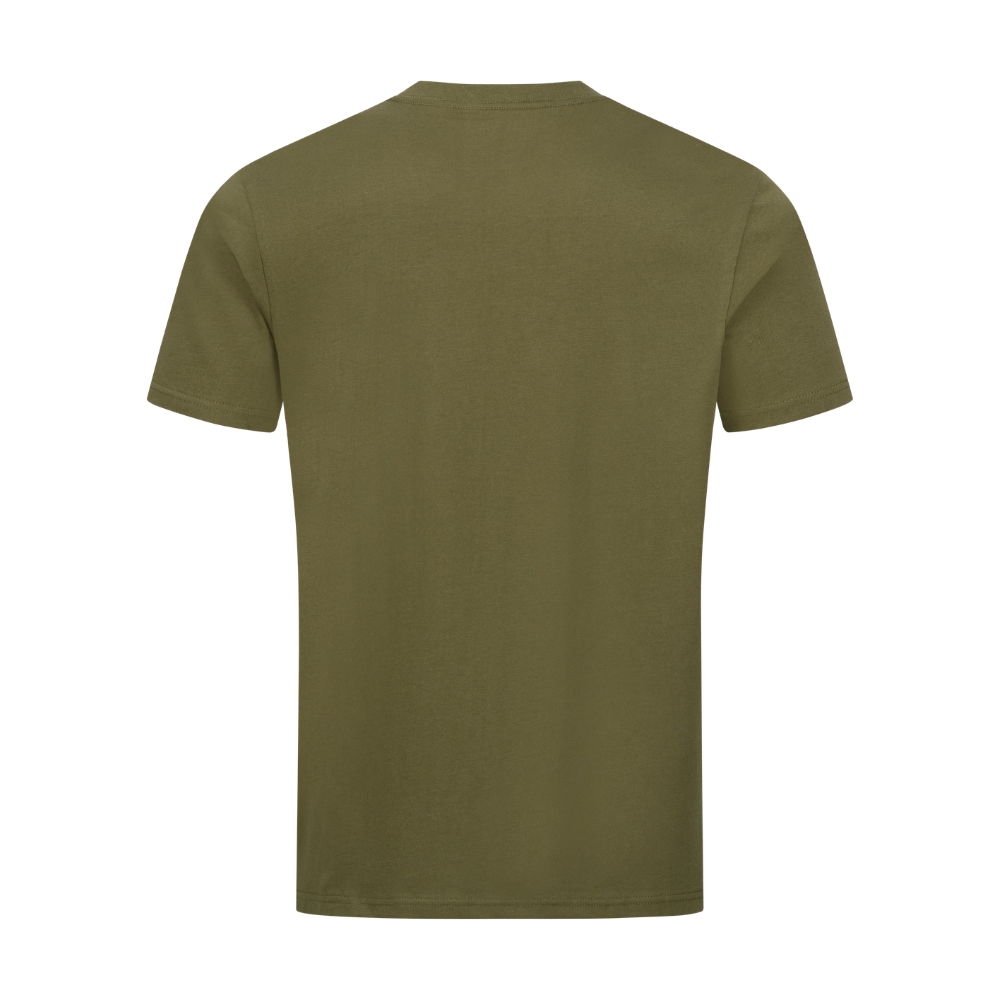 T-shirt Blaser Argali Badge T 26 - Dunkel Oliv Homme