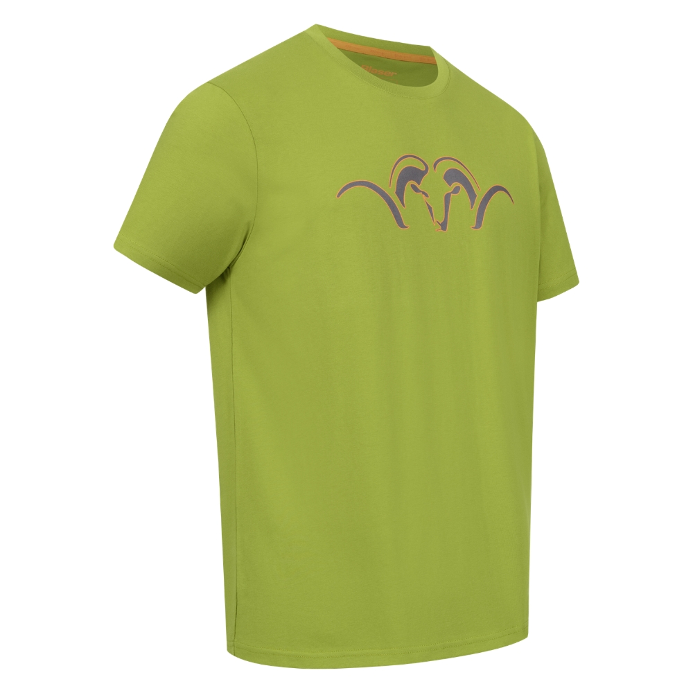 T-shirt Blaser Argali Outline T 26 - Vert Vif Homme