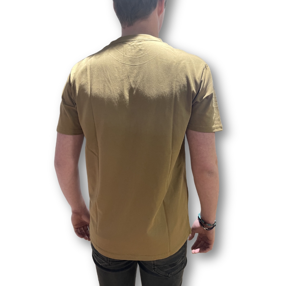 T-shirt Blaser Argali Badge T 26 - Matt Gold Or Mat Homme