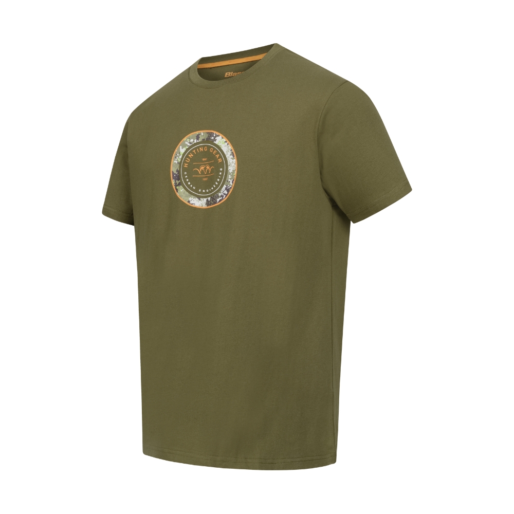 T-shirt Homme Blaser Argali Ring T 26 - Dunkel Oliv