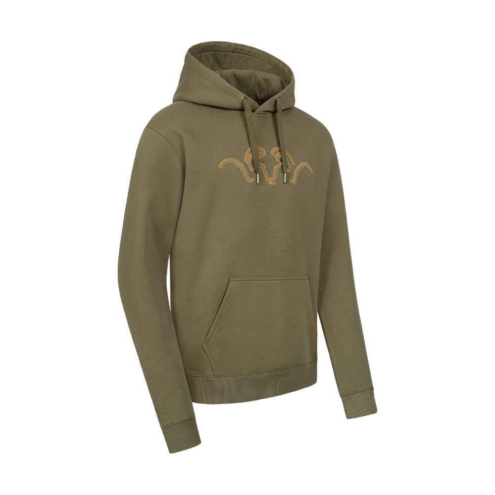Sweat � Capuche Homme Blaser Argali Outline 26 - Vert Kaper