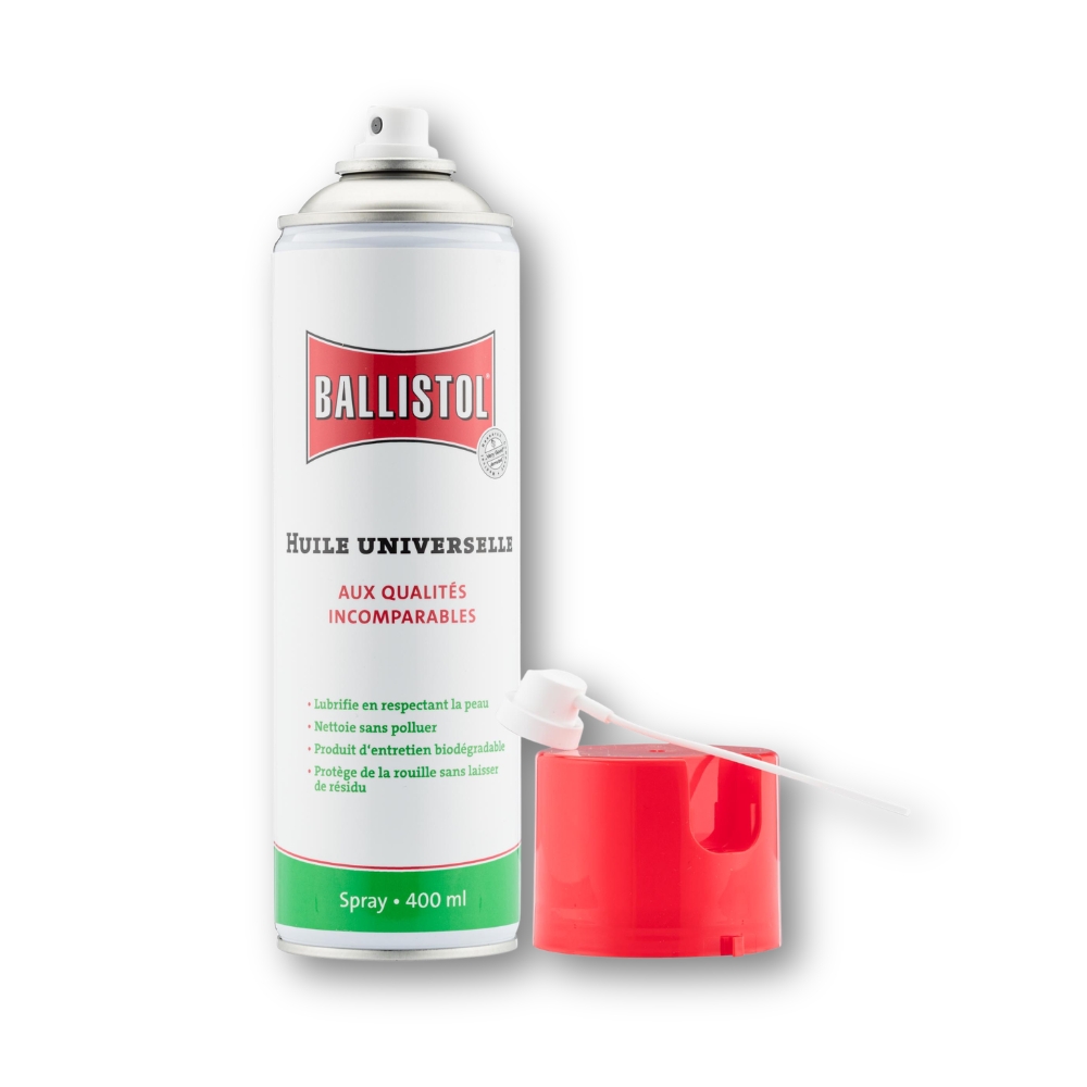 Huile Universelle Ballistol 400 ml - Entretien Armes & Cuir