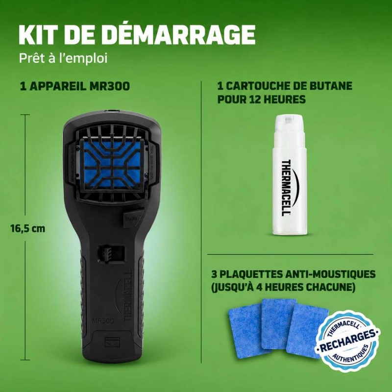 Bouclier Anti-Moustiques Portable Thermacell MR300LX
