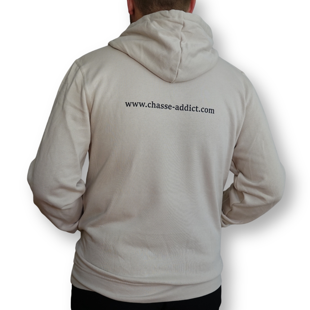 Sweat � Capuche Chasse Addict Signature Sandstone