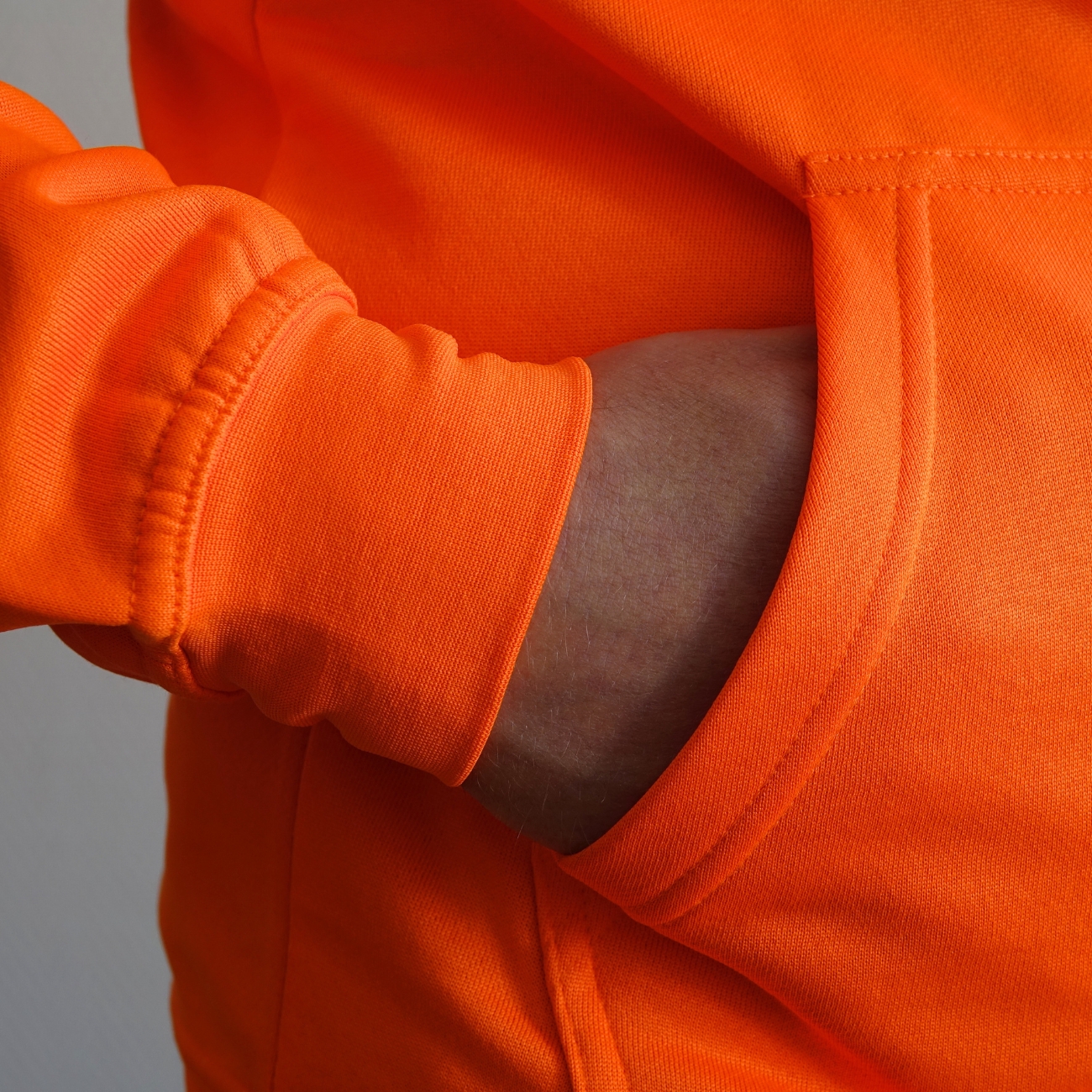 Sweat � Capuche Chasse Addict Signature Safety Orange HV