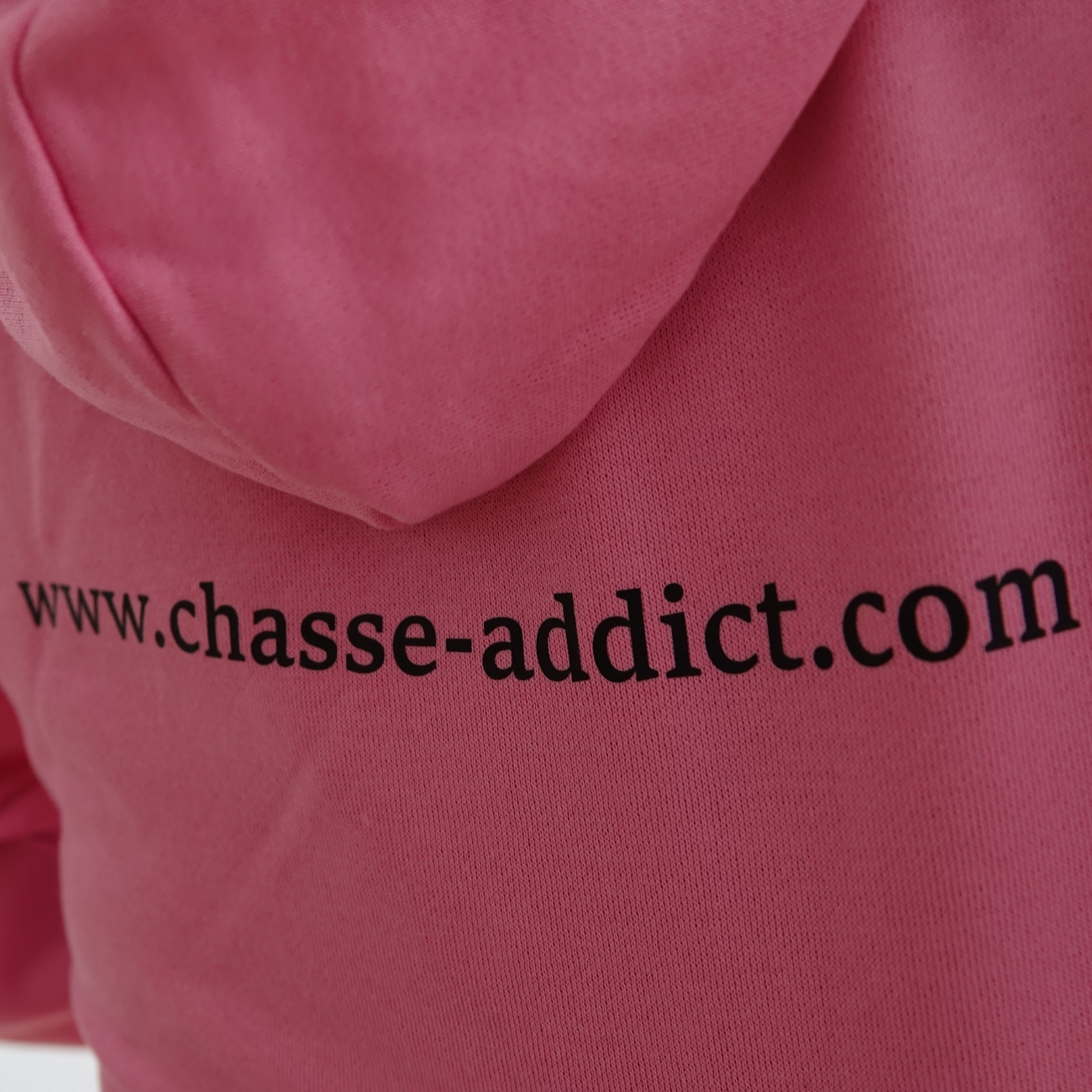 Sweat � Capuche Chasse Addict Signature Pink Edition Femme