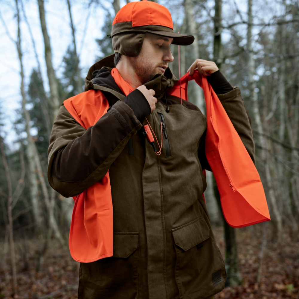 Gilet Orange Fluo Safety - Seeland