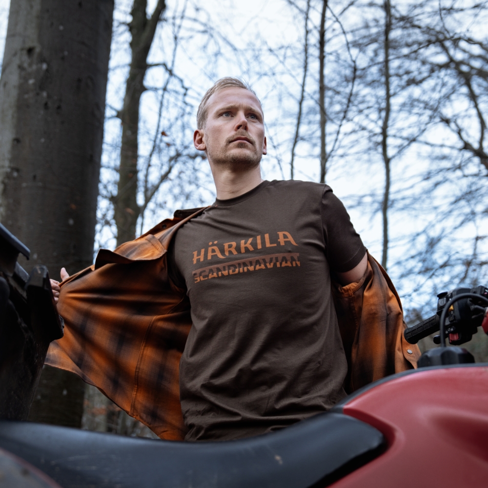  T-Shirt Scandinavian H�rkila Shadow brown
