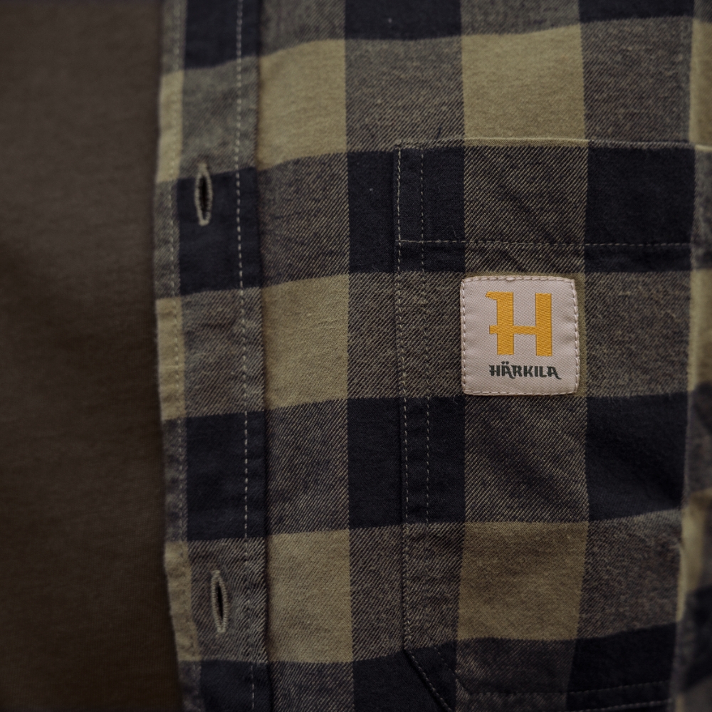 Chemise H�rkila Scandinavian L/S Tarmac Vert