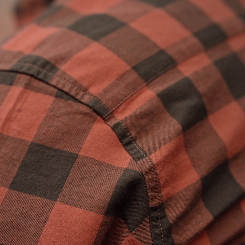 Chemise H�rkila Scandinavian L/S - Autumn Orange Check