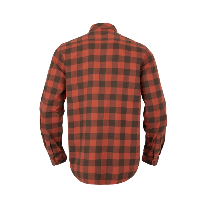 Chemise H�rkila Scandinavian L/S - Autumn Orange Check